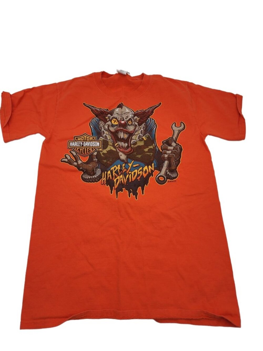 Harley Davidson Pigeon forge TN Mens T Shirt Scary Clown